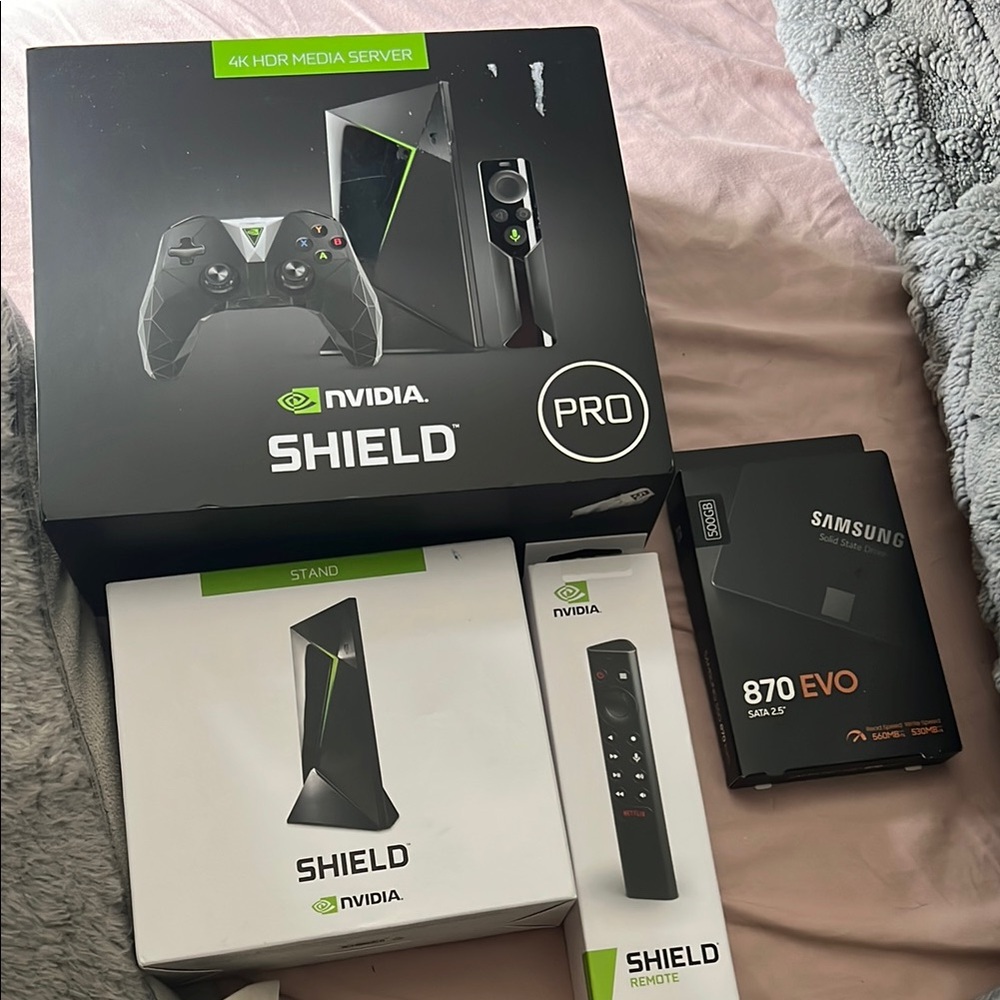 NVIDIA Black Shield Console Powerful Gaming and Streaming